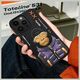 Nimmy iPhone 15 Pro 6.1" Case Black Cool&Cute 2.0 Monkey