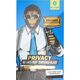 Blueo Szkło Hartowane 5D Mr. Monkey Glass - Apple iPhone 13 Pro Max / 14 Plus czarny (Strong Privacy)