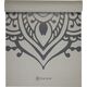 Gaiam GAIAM YOGA MAT SUSTAINED GRY SUNDIAL LAYERS 5MM 65737 14224568 18713657374