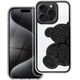 OEM Futerał TEDDY BEAR do IPHONE 15 Pro Max czarny