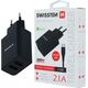 Ładowarka Swissten 2x USB-A 2.1 A (22052000)
