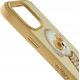 Nimmy iPhone 15 Pro 6.1" case khaki Glasses Cool Dog