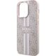 Guess Etui Guess GUHMP14XP4RPSP Apple iPhone 14 Pro Max różowy/pink hardcase 4G Printed Stripes MagSafe