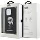 Karl Lagerfeld Karl Lagerfeld KLHCP15XSCBSKNK iPhone 15 Pro Max 6.7" hardcase czarny/black Crossbody Silicone Ikonik