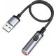HOCO Adapter Zapalniczki Na Złącze USB A UA30 0,3 M Czarny