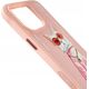 Nimmy iPhone 15 Pro 6.1" Case Pink Glasses Cool Cat