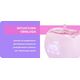 Podgrzewacz wosku iWax flower 40W 450ml różowy