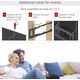 Barkan BARKAN E400+.B 32"-90" Lenktam TV, fiksuotas, sieninis, juodas 13411825 7290004574888