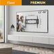 Barkan BARKAN E400+.B 32"-90" Lenktam TV, fiksuotas, sieninis, juodas 13411825 7290004574888