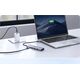 Ugreen Adapter UGREEN CM511 Hub 5w1, USB-C do HDMI 1.4, 3xUSB-A , USB-C, PD, 100W (szary)
