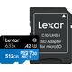 Karta Lexar 633x MicroSDXC 512 GB Class 10 UHS-I/U3 A2 V30 (LSDMI512BB633A)