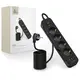 Tech-Protect PCL4X3 Power Socket Long 2xUSB-A, USB-C, 4xAC 200cm Black