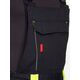 Ardon NEON H6472 - zimowe spodnie ogrodniczki z kieszenią na nakolannki 2XL