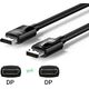 Kabel Ugreen DisplayPort - DisplayPort 1 m czarny (80390)