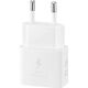 Ładowarka Samsung Ładowarka sieciowa Samsung EP-T2510NWEGEU GaN USB-C 25W SFC - biała