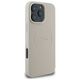 Original Case IPHONE 16 PRO MAX Guess Hardcase Grained Ring MagSafe beige 3666339304287