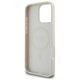 Original Case IPHONE 16 PRO MAX Guess Hardcase Grained Ring MagSafe beige 3666339304287