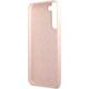 Guess Etui Guess GUHCS23SLSLMGPP do Samsung Galaxy S23 S911 różowy/pink hardcase Silicone Script Metal Logo