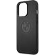 BMW Etui BMW BMHCP13LREELK iPhone 13 Pro / 13 6.1" czarny/black hardcase Leather Emboss