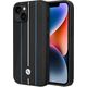 BMW Etui BMW BMHCP14S22RVSK Apple iPhone 14 czarny/black hardcase Leather Stamp Blue Lines