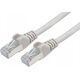 PremiumCord PREMIUMCORD Patch kabel CAT6a S-FTP, RJ45-RJ45, AWG 26/7 0,25m szary