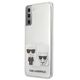Original Case SAMSUNG GALAXY S21+ Karl Lagerfeld Hardcase Karl & Choupette (KLHCS21MCKTR) transparent 3666339003357