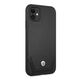 Original Case IPHONE 11 BMW Hardcase Leather Perforate (BMHCN61RSWPK) black 3666339011802