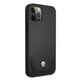 Original Case IPHONE 12 PRO MAX BMW Hardcase Leather Perforate (BMHCP12LRSWPK) black 3666339010829