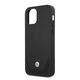 Original Case IPHONE 12 PRO MAX BMW Hardcase Leather Perforate (BMHCP12LRSWPK) black 3666339010829