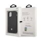 Original Case IPHONE 12 PRO MAX BMW Hardcase Leather Perforate (BMHCP12LRSWPK) black 3666339010829