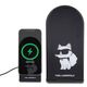 Inductive Charger 15W Foldable 2in1 Karl Lagerfeld Choupette MagSafe KLDCRFALCHNK black/black 3666339170516