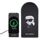 Inductive Charger 15W Foldable 2in1 Karl Lagerfeld Ikonik MagSafe KLDCRFALKINK black/black 3666339113025
