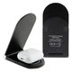 Inductive Charger 15W Foldable 2in1 Karl Lagerfeld Ikonik MagSafe KLDCRFALKINK black/black 3666339113025