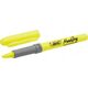Bic Overstregningspen BIC Highlighter Grip gul med skrå spids - (12 στ.) 13843204 70330312555