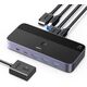 Przełącznik Ugreen Przełącznik KVM UGREEN CM664 switch 3xUSB-A,2xUSB-B,2xUSB-C,3xHDMI,micro USB czarny