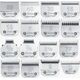 Oster OSTER 919-03 Σετ λεπίδων (15), 1,2 χλστ 13763307 34264416499