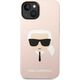 Karl Lagerfeld Etui Karl Lagerfeld do iPhone 14 6,1" hardcase różowy/pink Silicone Karl`s Head