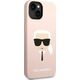Karl Lagerfeld Etui Karl Lagerfeld do iPhone 14 6,1" hardcase różowy/pink Silicone Karl`s Head