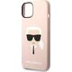 Karl Lagerfeld Etui Karl Lagerfeld do iPhone 14 6,1" hardcase różowy/pink Silicone Karl`s Head