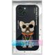 Nimmy iPhone 15 6.1" case black/black Glasses Cool Dog