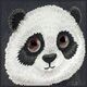 Nimmy case iPhone 15 Pro Max 6.7" black/black Big Eyed Pet 2.0 Panda