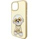 Nimmy iPhone 15 6.1" case khaki Glasses Cool Dog