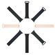 Dux Ducis Strap Armor Apple Watch 4/5/6/7/SE/8/9/10 40/41/42mm black-orange