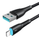 Joyroom Starry Series SA32-AL3 cable USB-A / Lightning 3A 1m black