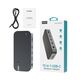 Choetech M52 adapter USB-C / USB-C PD, USB-C, USB-A, HDMI, VGA, DP, SD, TF, RJ45, AUX grey