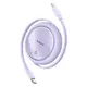 Baseus Free2Pull USB-C / Lightning cable 20W 1m (purple)