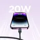 Joyroom Multi-Color Series A14 cable USB-C / Lightning 20W 1.2m black