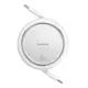 Baseus Free2Pull USB-C / Lightning cable 20W 1m (white)