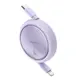 Baseus Free2Pull USB-C / Lightning cable 20W 1m (purple)