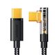 Angle cable Joyroom S-CC100A6 USB-C/USB-C 100W 1.2m black